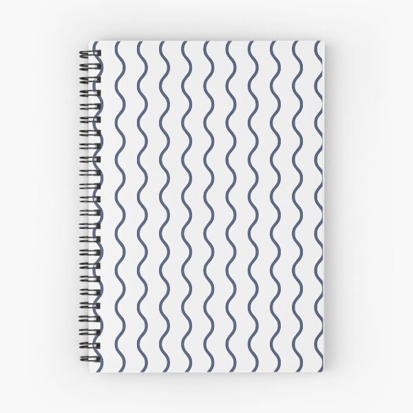 Item preview, White And Blue Waves Pattern designed and sold by pattern-archive.