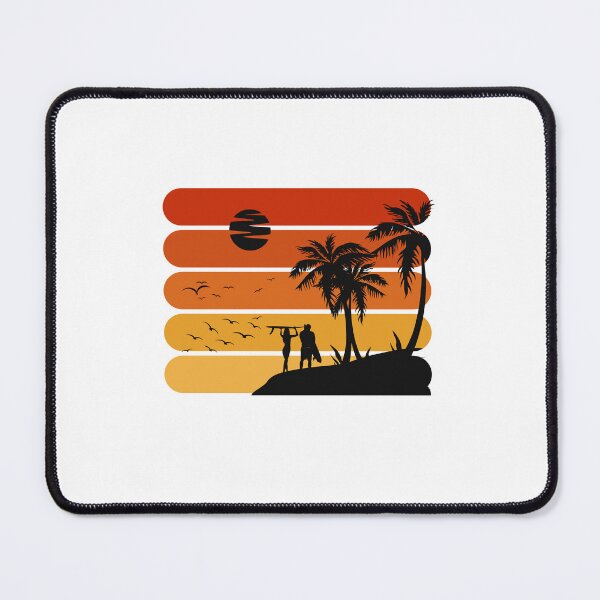 Item preview, Vintage Tropical Sunset Beach designed and sold by AchraffPrint.