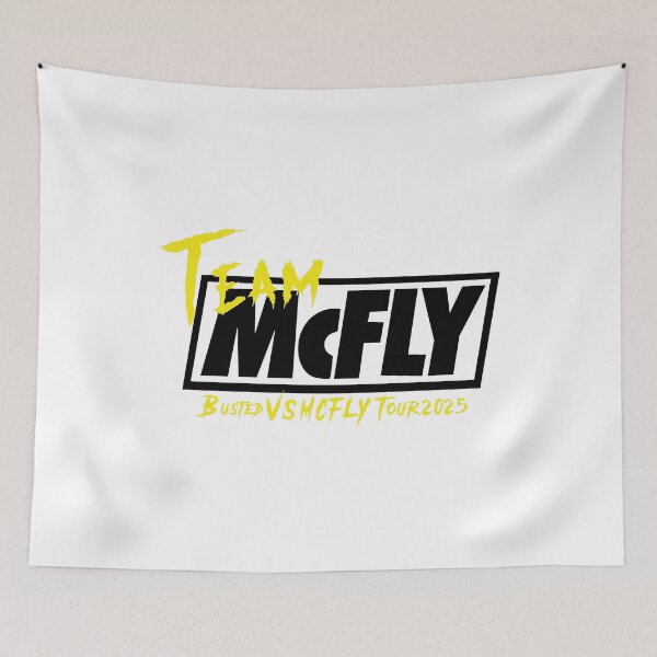 Item preview, McFly Team Busted Tour 2025 Concert Fan Art designed and sold by CrossKateOne.