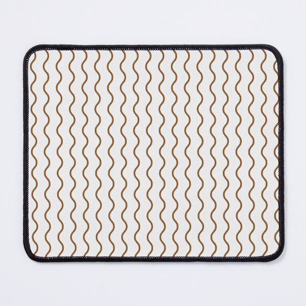 Item preview, White And Bronze Waves Pattern designed and sold by pattern-archive.