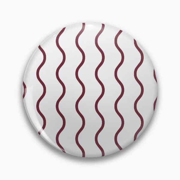 Item preview, White And Burgundy Waves Pattern designed and sold by pattern-archive.