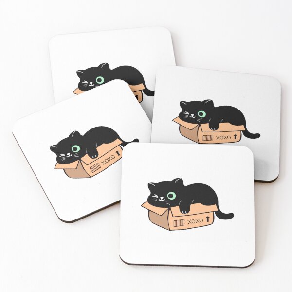 Item preview, black cute kitty xoxo designed and sold by designing01Ar3.