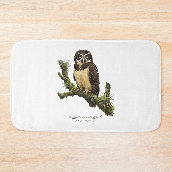 Item preview, Spetacled Owl on Mossy Branch designed and sold by Takeda-art.