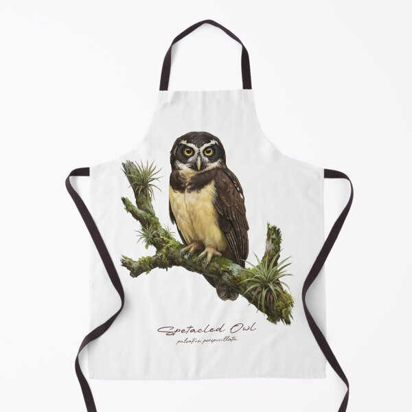 Item preview, Spetacled Owl on Mossy Branch designed and sold by Takeda-art.