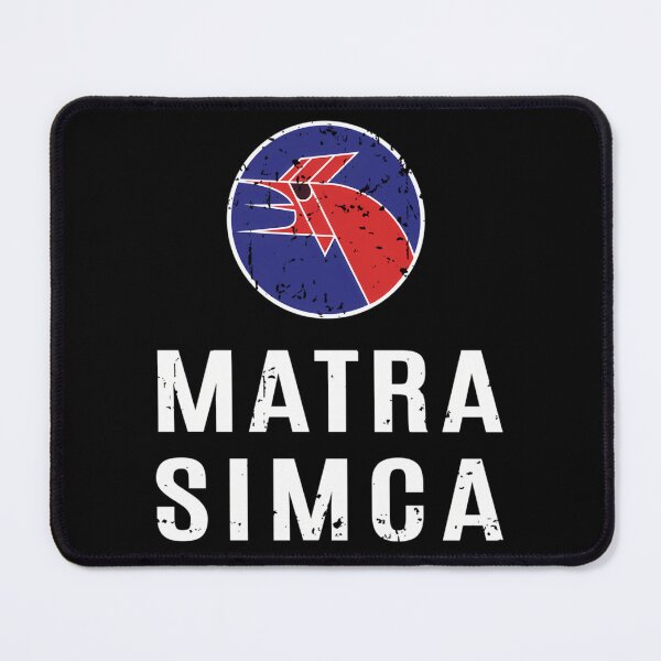 Item preview, Matra Simca 1973 distressed worn print designed and sold by hadlamcom.