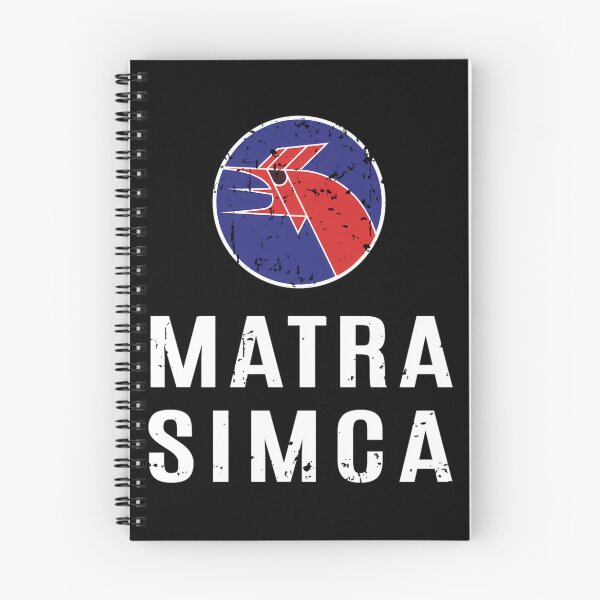 Item preview, Matra Simca 1973 distressed worn print  designed and sold by hadlamcom.