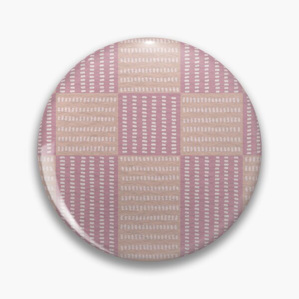 Item preview, Patch Grid - Cozy Geometric - Strawberry Milkshake designed and sold by Elodie-Motifs.