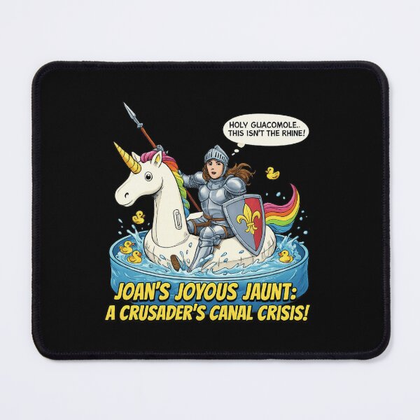 Item preview, Holy Gliacomole Funny Knight Shirt | Surreal Crusader Unicorn Rubber Duck Humor designed and sold by Cree8if.