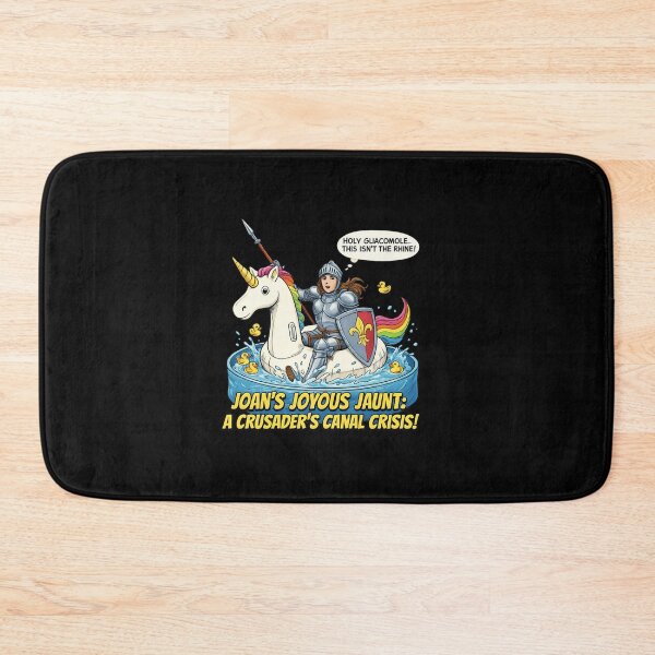 Item preview, Holy Gliacomole Funny Knight Shirt | Surreal Crusader Unicorn Rubber Duck Humor designed and sold by Cree8if.