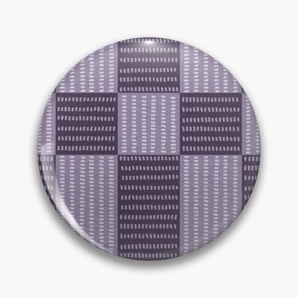 Item preview, Patch Grid - Cozy Geometric - Blackberry Jam designed and sold by Elodie-Motifs.