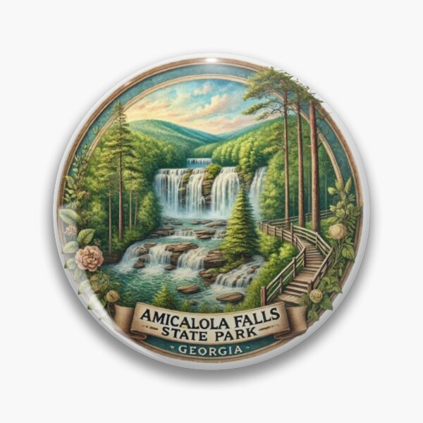 Item preview, Amicalola Falls State Park Georgia designed and sold by SalterDesigns.
