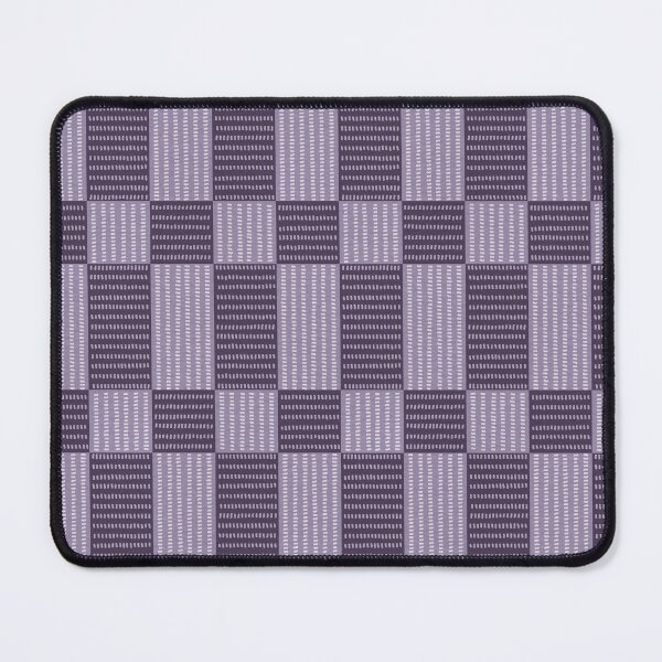 Item preview, Patch Grid - Cozy Geometric - Blackberry Jam designed and sold by Elodie-Motifs.
