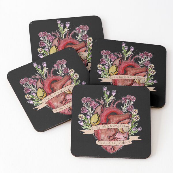 Item preview, Let Your Vote Be An Act of Kindness, Not Violece designed and sold by BleedStainArt.