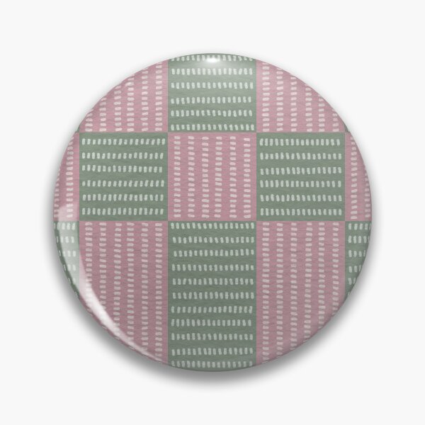 Item preview, Patch Grid - Cozy Geometric - Moss and Petals designed and sold by Elodie-Motifs.