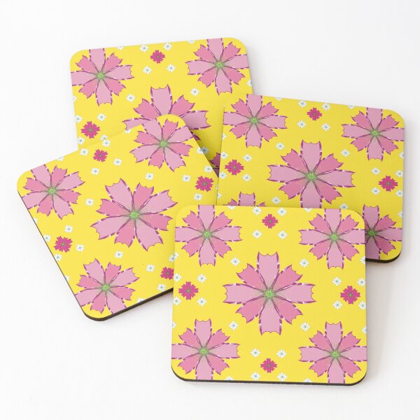 Item preview, Pink Floral Seamless Pattern | Cute Spring Blossom Aesthetic Design designed and sold by Ihca.