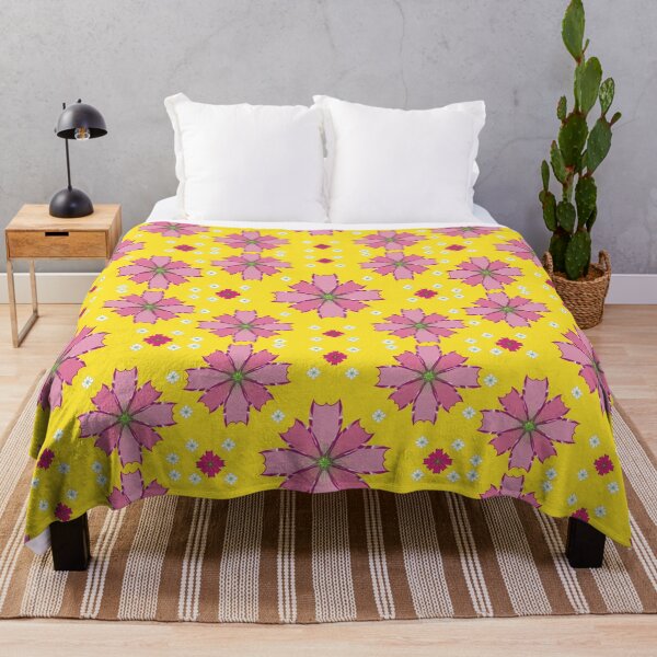 Item preview, Pink Floral Seamless Pattern | Cute Spring Blossom Aesthetic Design designed and sold by Ihca.