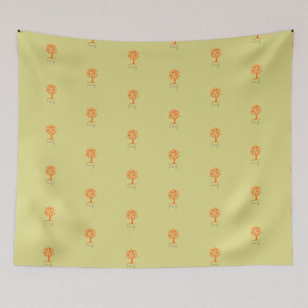 Item preview, Rooted Together – Cozy Family Tree Art designed and sold by gluxdesing.