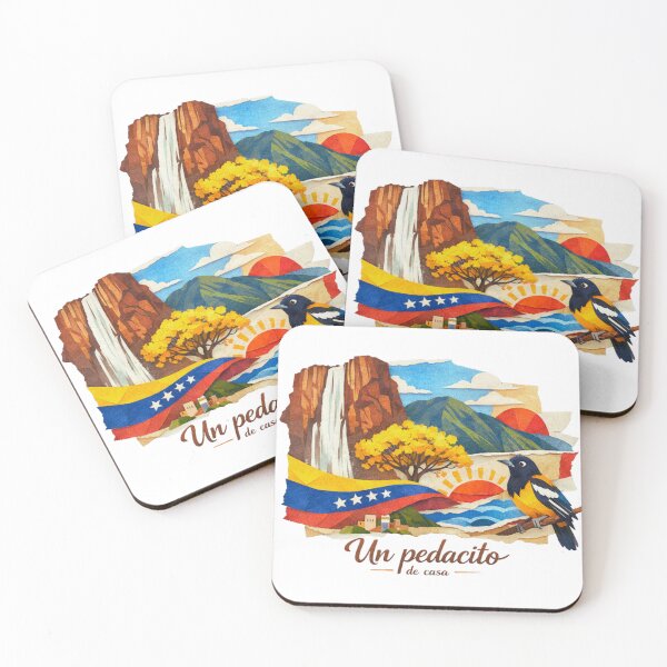 Item preview, Venezuela A Little Piece of Home - Paper Collage Art designed and sold by Nubesss.
