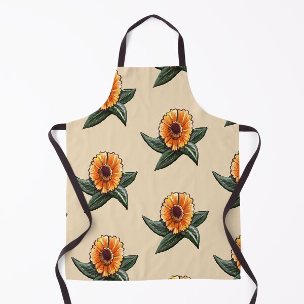 Item preview, Short and sassy Helenium sneezeweed with green leaves plant Bright orange yellow flower T-Shirt designed and sold by Artonmytee.