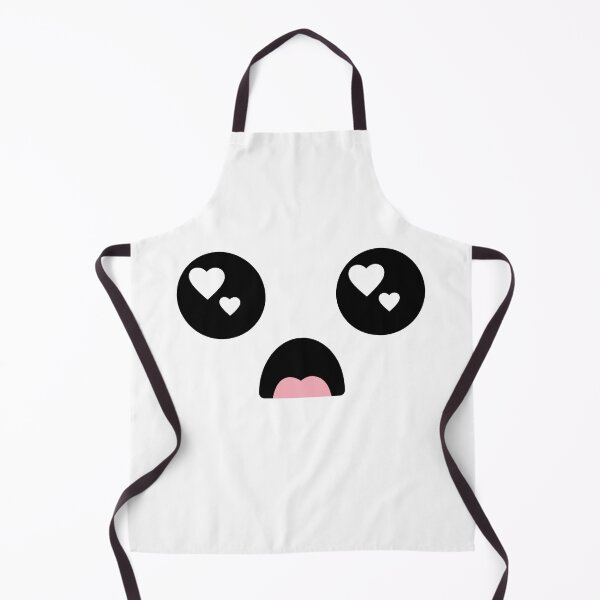 Item preview, Cute kawaii surprised heart eyes face designed and sold by BlushyPrint.