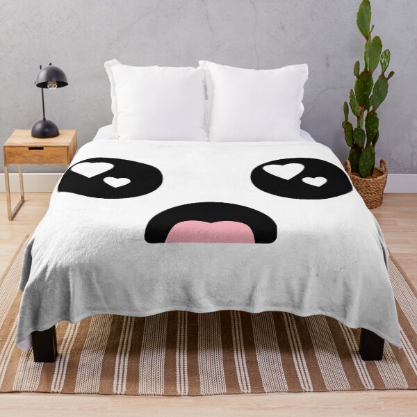 Item preview, Cute kawaii surprised heart eyes face designed and sold by BlushyPrint.