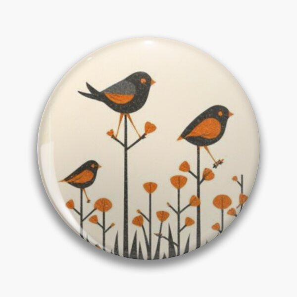 Item preview, Midnight Folk Birds designed and sold by mellow-koko.