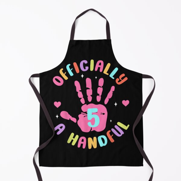 Item preview, Kids I'm Officially A Handful Five 5th Birthday Girls Boys designed and sold by JanetteNWillis.