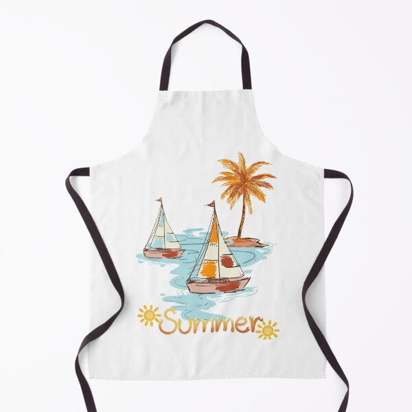 Item preview, Summer Sailboat Tropical Island designed and sold by AchraffPrint.