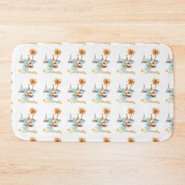 Item preview, Summer Sailboat Tropical Island designed and sold by AchraffPrint.