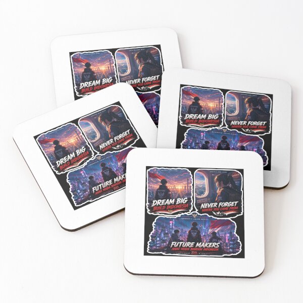 Item preview, Indonesia Anime Series – Dream Big & Future Makers Anime Sticker Pack designed and sold by Wander Pop Studio.
