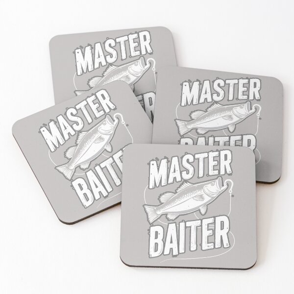 Item preview, Master Baiter Meme Bass Fishing Humor Fish Fan Fisherman designed and sold by mjohnson9.