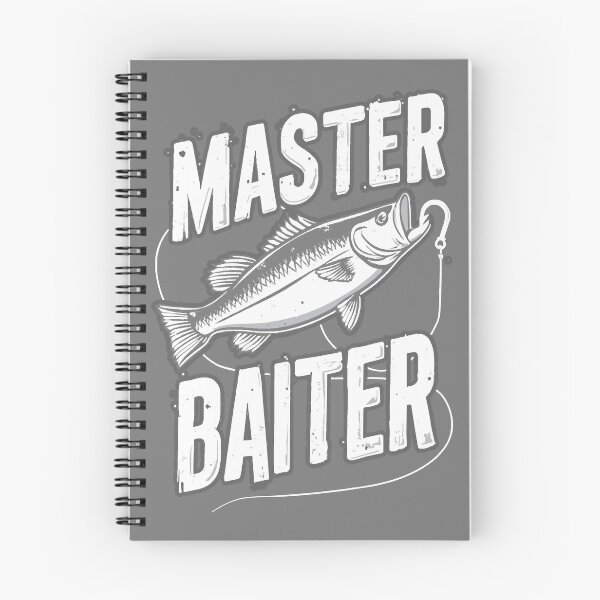 Item preview, Master Baiter Meme Bass Fishing Humor Fish Fan Fisherman designed and sold by mjohnson9.