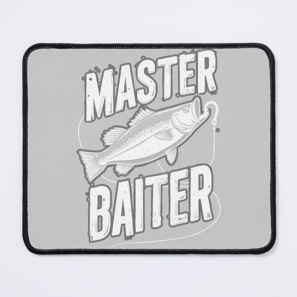 Item preview, Master Baiter Meme Bass Fishing Humor Fish Fan Fisherman designed and sold by mjohnson9.