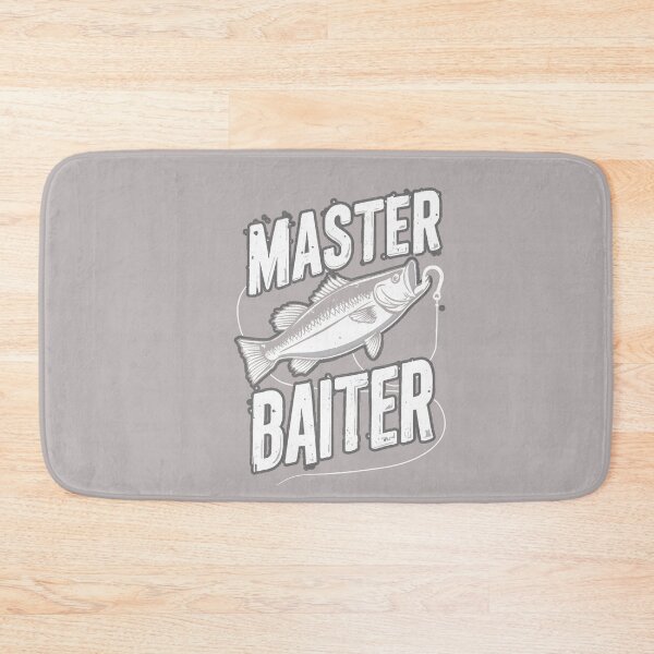 Item preview, Master Baiter Meme Bass Fishing Humor Fish Fan Fisherman designed and sold by mjohnson9.