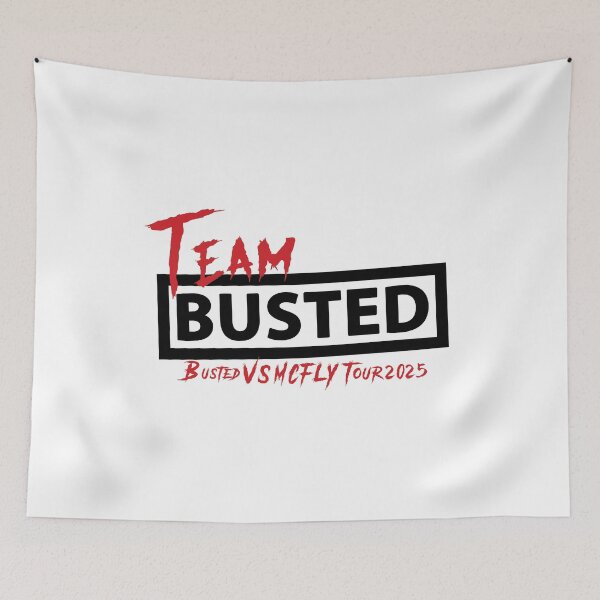 Item preview, McFly Team Busted Tour 2025 Concert Fan Art designed and sold by CrossKateOne.