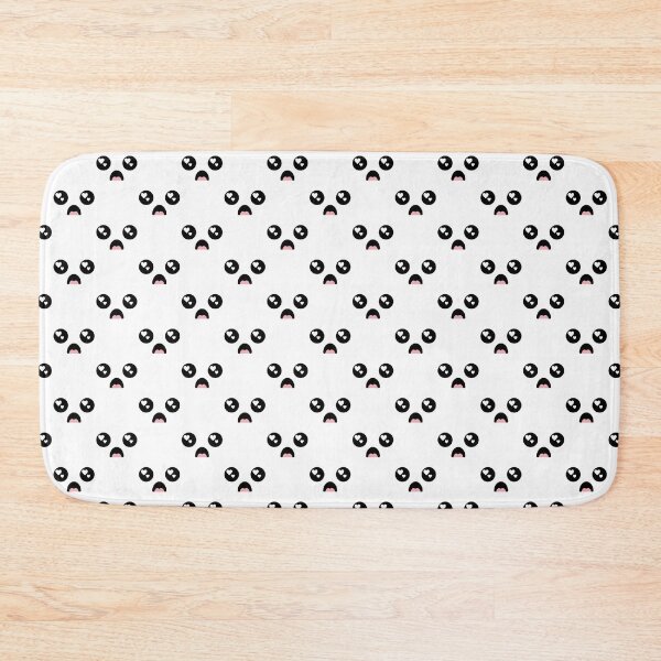 Item preview, Cute kawaii surprised heart eyes face pattern designed and sold by BlushyPrint.