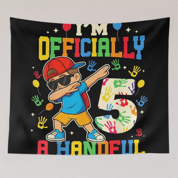 Item preview, Kids I'm Officially A Handful Five Cool 5th Birthday Turning designed and sold by JanetteNWillis.