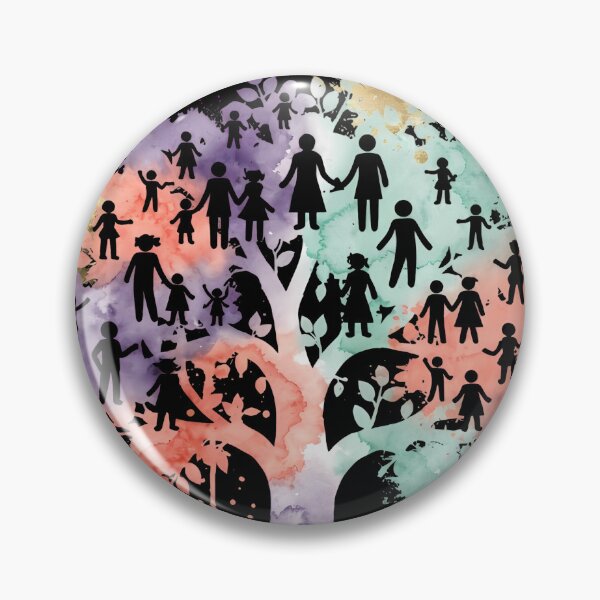 Item preview, Family Day Watercolor Tree of Families Design designed and sold by Ekracreatives.