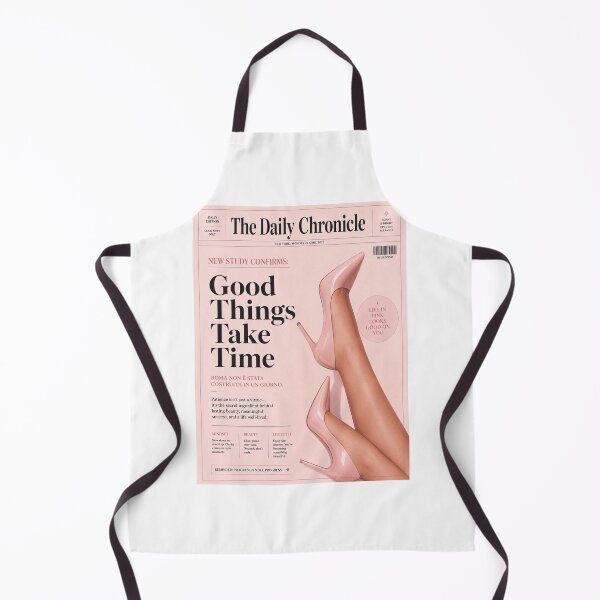Item preview, Good Things Take Time girly poster designed and sold by AveniaOficial.