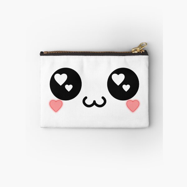 Item preview, Cute kawaii owo heart eyes face designed and sold by BlushyPrint.