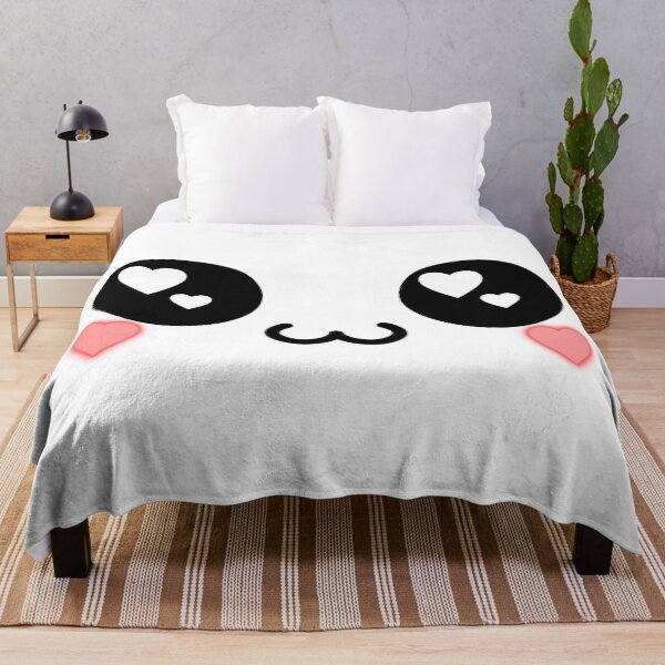 Item preview, Cute kawaii owo heart eyes face designed and sold by BlushyPrint.