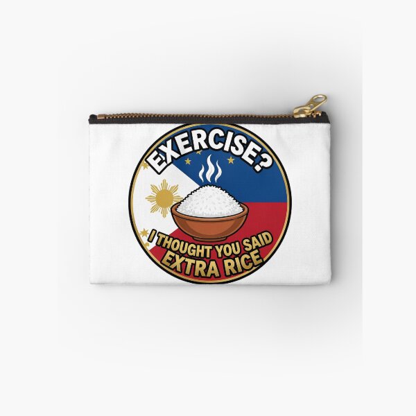 Item preview, Funny Filipino - Extra Rice Not Exercise designed and sold by CutOutIdols.