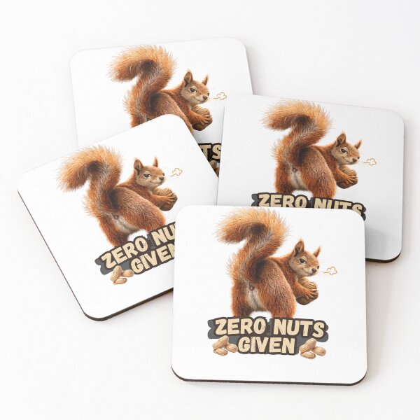 Item preview, Zero Nuts Given Funny Squirrel Meme designed and sold by Rightstudio1.