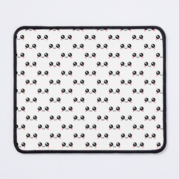 Item preview, Cute kawaii owo heart eyes face pattern designed and sold by BlushyPrint.