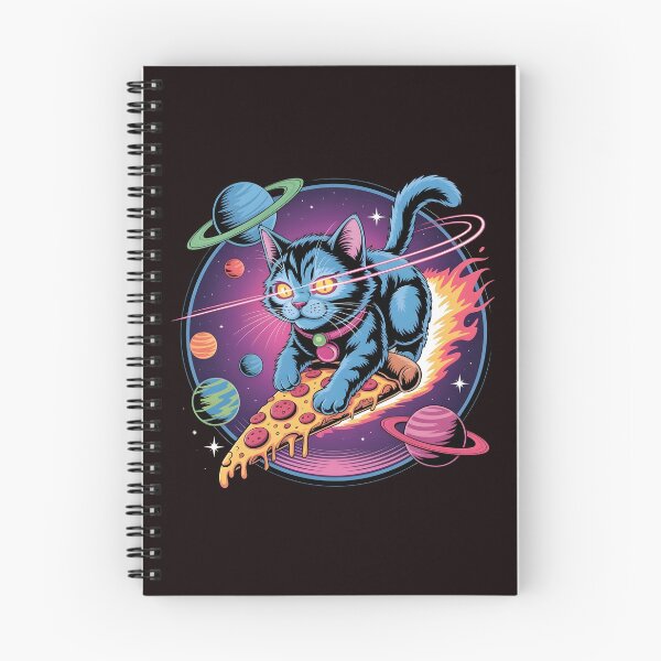 Item preview, Space Cat Pizza Funny Cosmic Kitty Galaxy Pizza designed and sold by Redgiant87x.