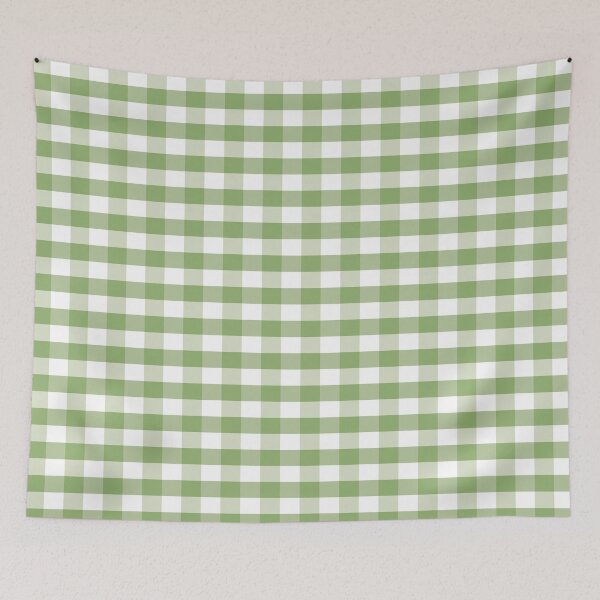 Item preview, Southern Gress Green Gingham designed and sold by PSCSCo.