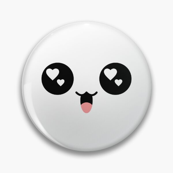 Item preview, Cute kawaii owo joyful heart eyes face designed and sold by BlushyPrint.