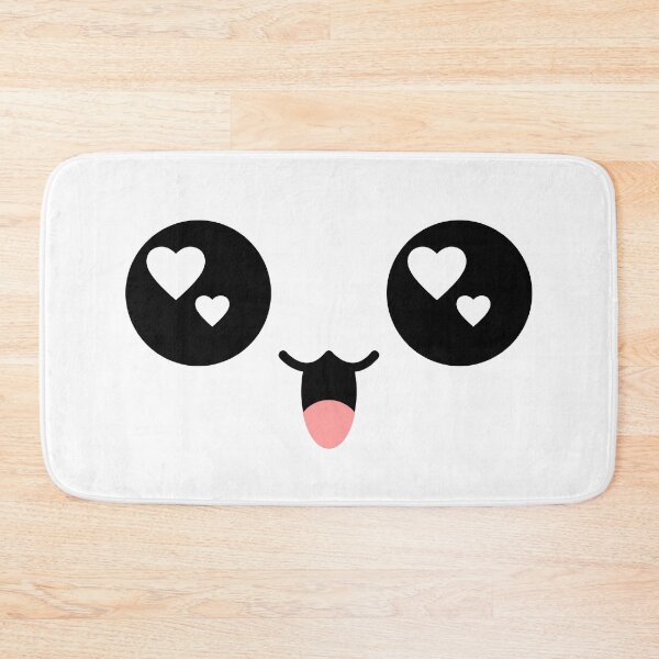 Item preview, Cute kawaii owo joyful heart eyes face designed and sold by BlushyPrint.