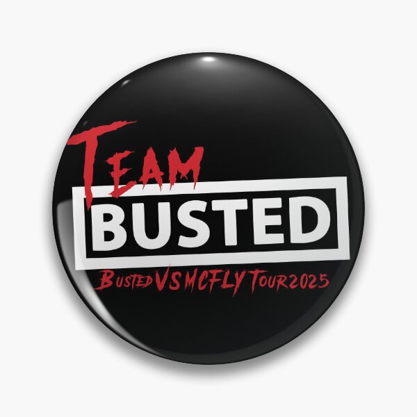Item preview, Team McFly Busted Tour 2025 Concert Fan Art designed and sold by CrossKateOne.