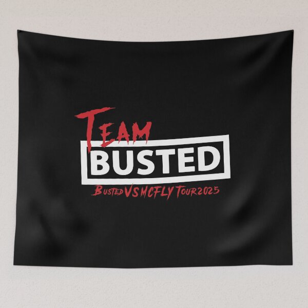 Item preview, Team McFly Busted Tour 2025 Concert Fan Art designed and sold by CrossKateOne.